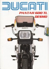 Ducati    Pantah     600 TL   Desmo   Prospekt  Brochure