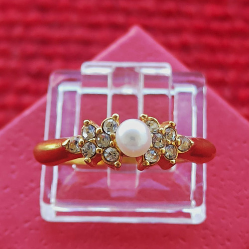 Ring goldfarben gelbgold gr - ring,