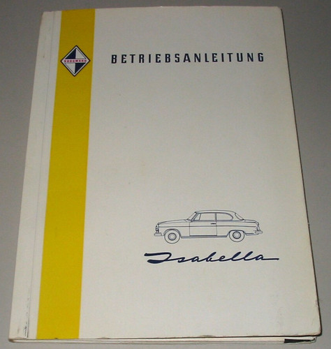 Betriebsanleitung borgward - betriebsanleitung,