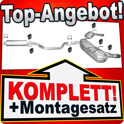 Auspuff für opel - opel, 2.0