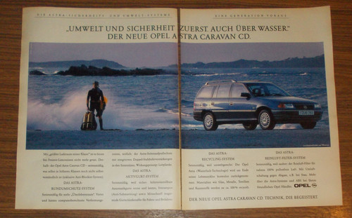 Seltene werbung opel - seltene,