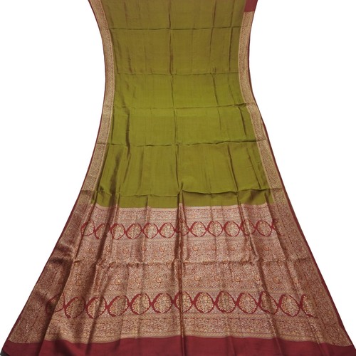 Vintage olivgrün sarees 100 - olivgrün,