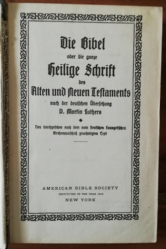 Bibel deutsch american - bibel,