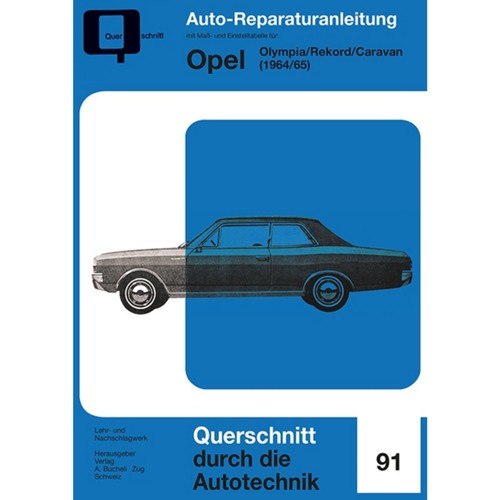 Opel olympia rekord caravan - opel,