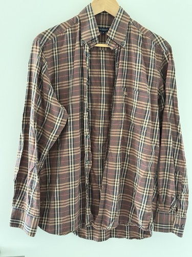 Burberry london hemd braun - burberry, gr
