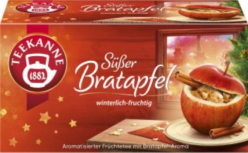 Teekanne süßer bratapfel - süßer,