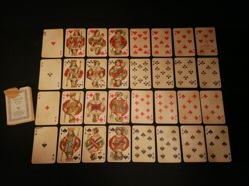 Alte spielkarten deutsches - spielkarten,