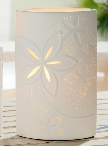 Gilde porzellan lampe ellipse - gilde,