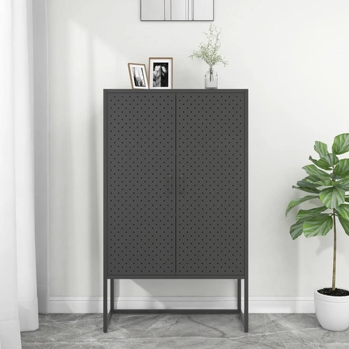 Highboard 80x35x135cm stahl - 80x35x135cm,