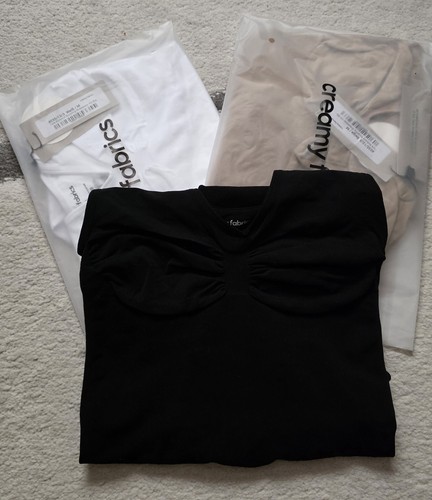 Creamy fabrics shaping bodys - creamy,