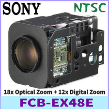 Sony fcb ex48e 18x - sony, optical+12x