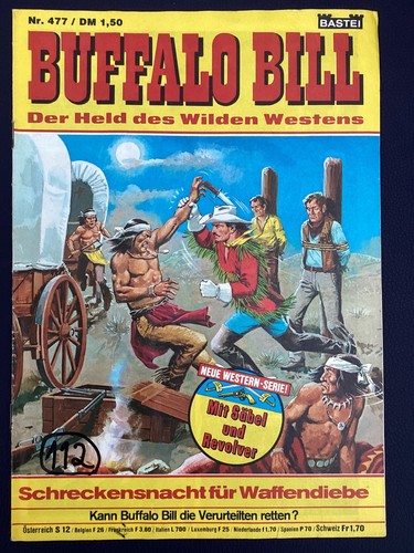 Bastei comic buffalo - comic, bill