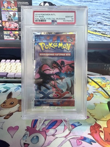 Graded russian pokémon - russian, xy
