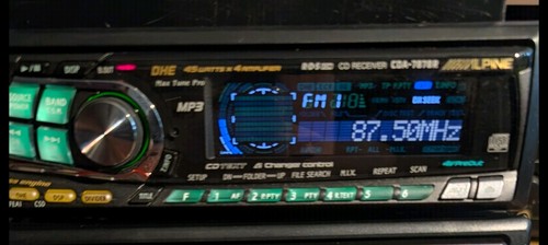 Alpine cda 7878r autoradio - cda-7878r, cd
