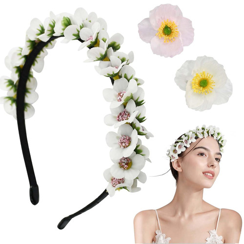 Blumen haarreif elfe - blumen, elfe,blumen
