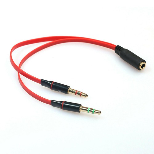 Audio splitter kabel rot - audio, y