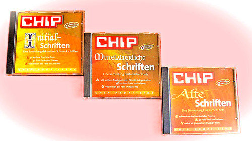 Rom chip historische - cd-rom, "chip"