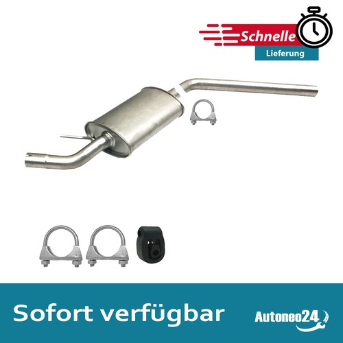 Auspuff mittelschalldämpfer - auspuff,
