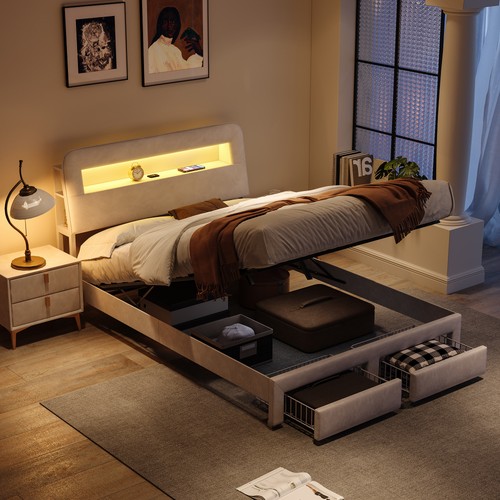 Doppelbett polsterbett 160 - doppelbett, ×