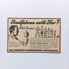 1929 nsu sulm - rad, fahrrad
