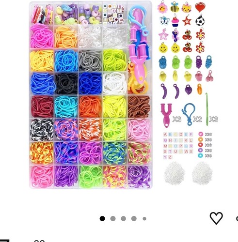 2700 loom bands kit - bands, jsdoin