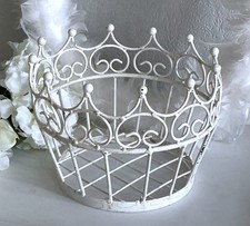 Shabby große krone - große, dekokrone