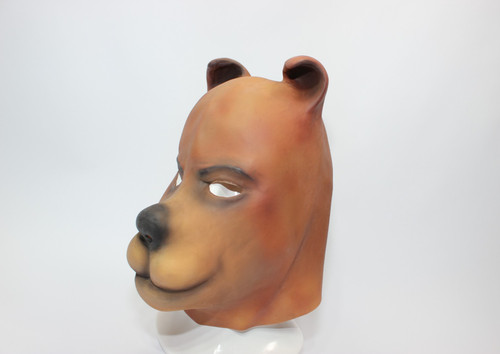 Braun lackierte gummibär - braun,
