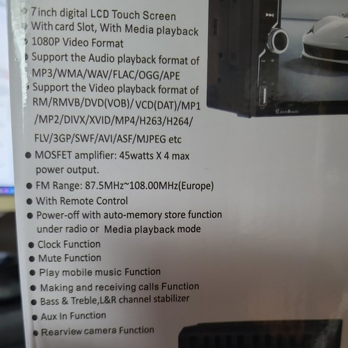 Inch double din autoradio - inch,