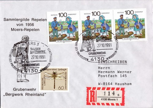 Brief sst tag der briefmarke - sst,