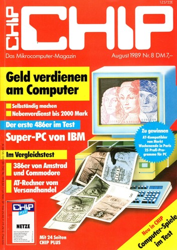 Chip 1989 das - 08/1989,
