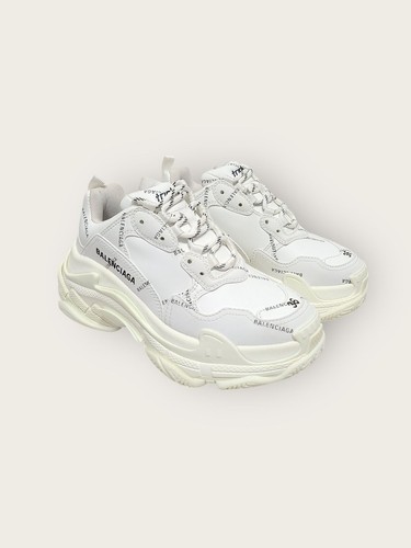 Balenciaga white multi logo - balenciaga,
