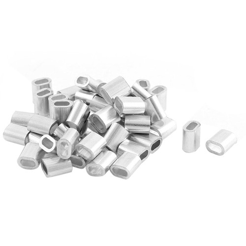 100 x drahtseilklemmen - -,