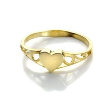 375 gelbgold herz - (, karat