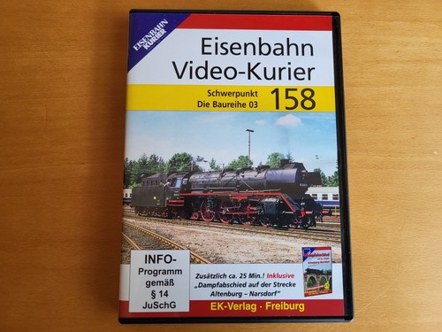 Eisenbahn video kurier 158 - video-kurier,