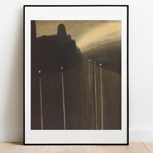 Kunstdruck spilliaert dyke bei - spilliaert,