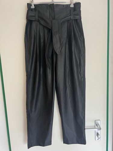 High waist kunstleder - high,