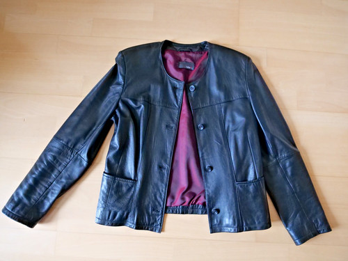 Damen leder jacke echtes lamm - leder, jacke-echtes