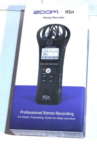Zoom h1n handy stereo recorder - zoom,