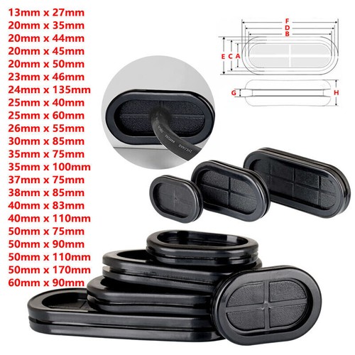 Oval gummi verschlussstopfen - oval,