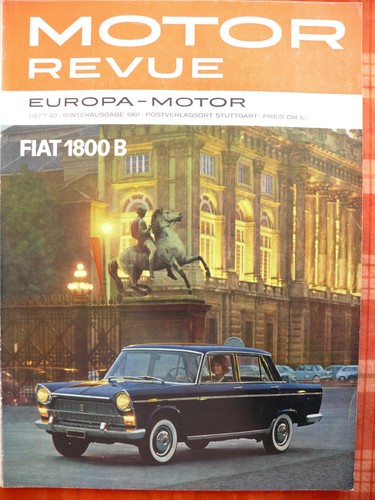 Motor revue auto - revue, und