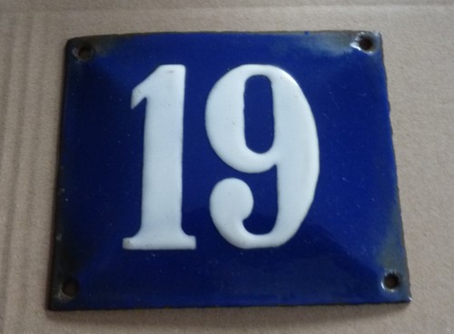 Alte hausnummer - alte, 19