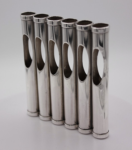 Sterling silver novelty rifle - silver,