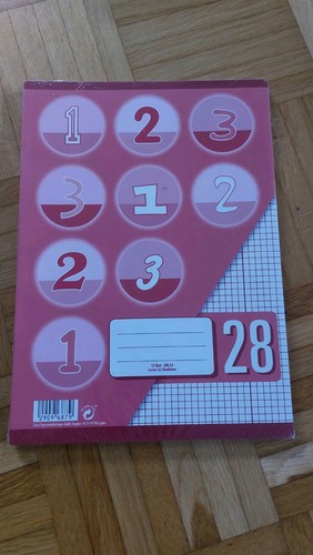 5er set schulhefte - set,