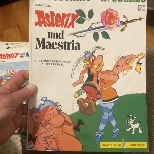 Asterix und maestria comic - maestria,