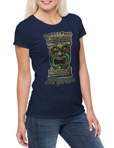 Tiki head damen shirt - tiki, t-shirt