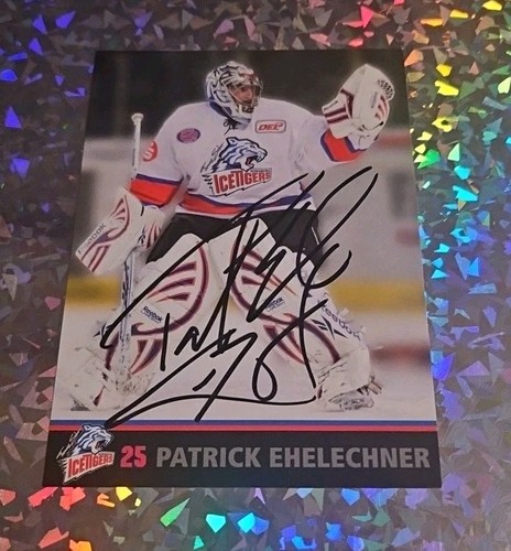Del eishockey autogrammkarte - del,