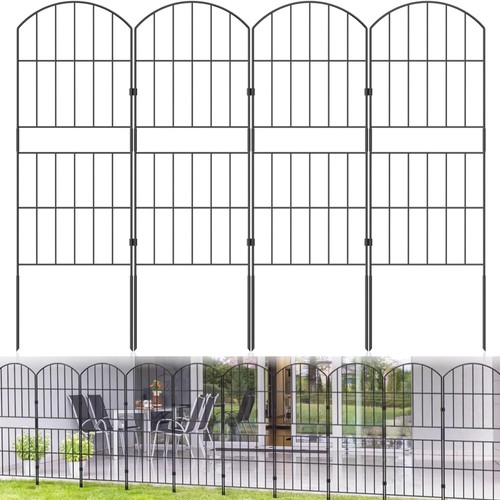 Gartenzaun tierbarriere metall - tierbarriere,