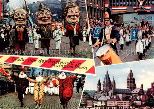 Mainz rhein fastnacht - fastnacht, umzuege