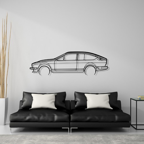 Alfa romeo gtv6 - gtv6, wandkunst