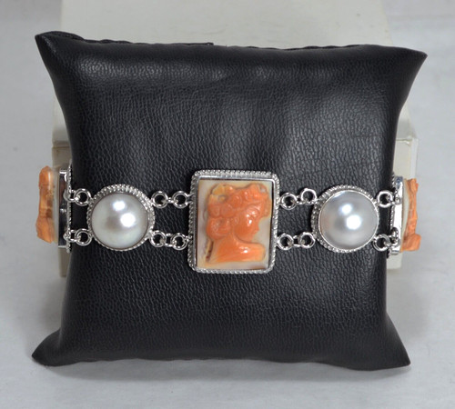 Armband silber 925 kameen - armband,
